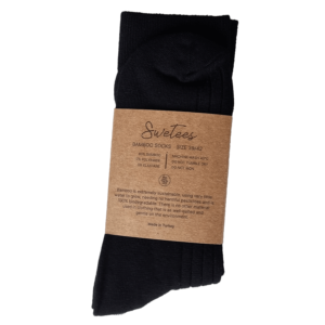 Bamboo socks - front label