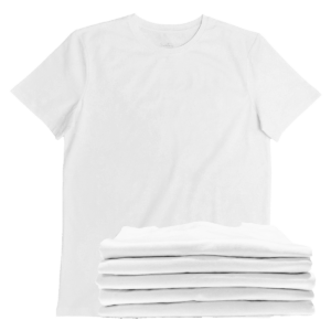 5-pack of white t-shirts