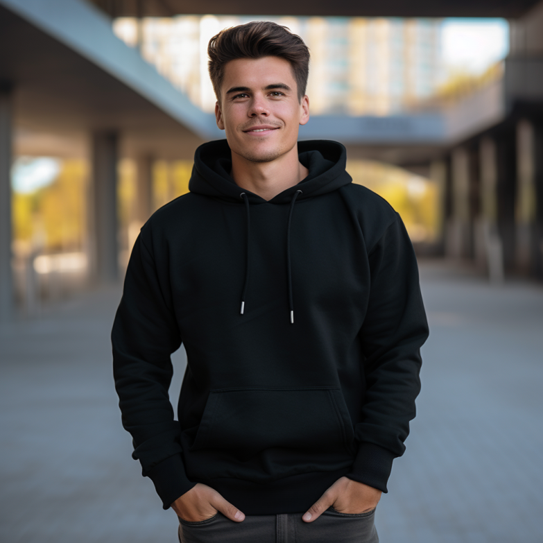 Perfect black hoodie store