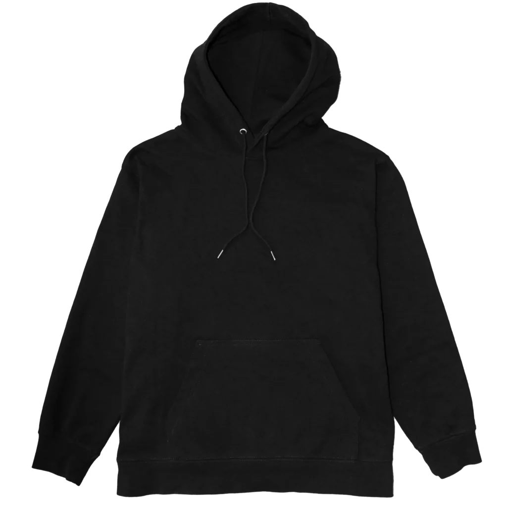 Svart Hoodie